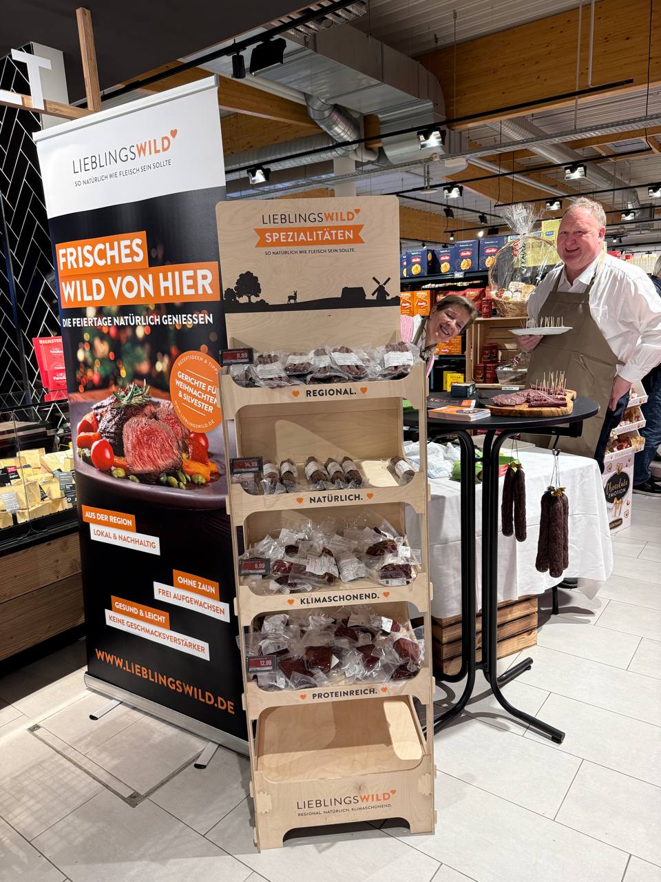 Lieblingswild im Handel